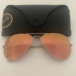 Ray Ban multicolor aviator.